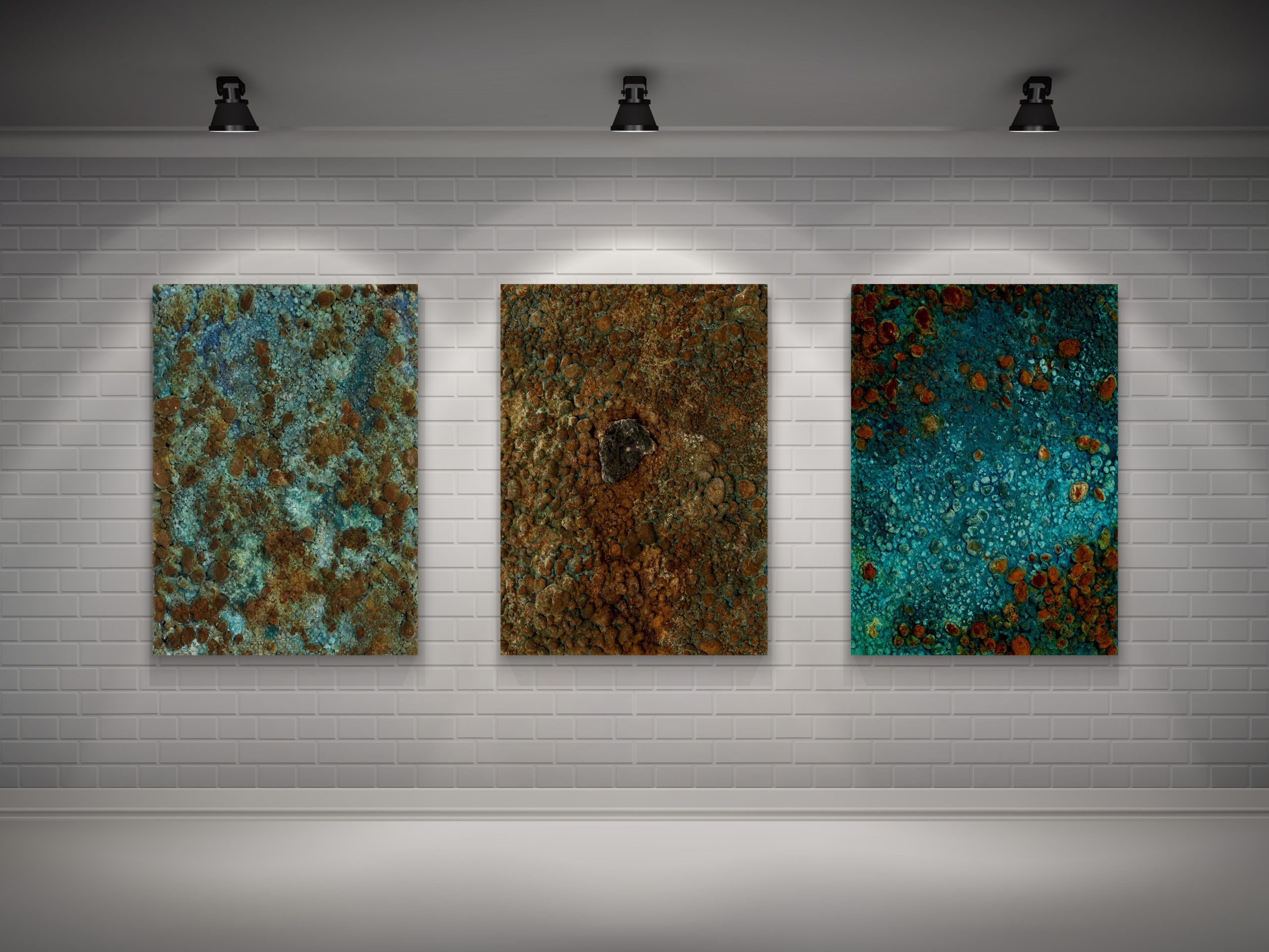 "Oxidation art", "Rust art", "Metal oxidation", "Corrosion art", "Rusty sculptures", "Weathered art", "Oxidized metal", "Patina art", "Oxidation paintings", "Rustic art", "artifical-landscape"
